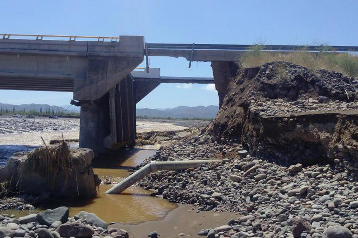 Acueducto que lleva agua a Santa Rosalía tiene "severas ... - BCS Noticias