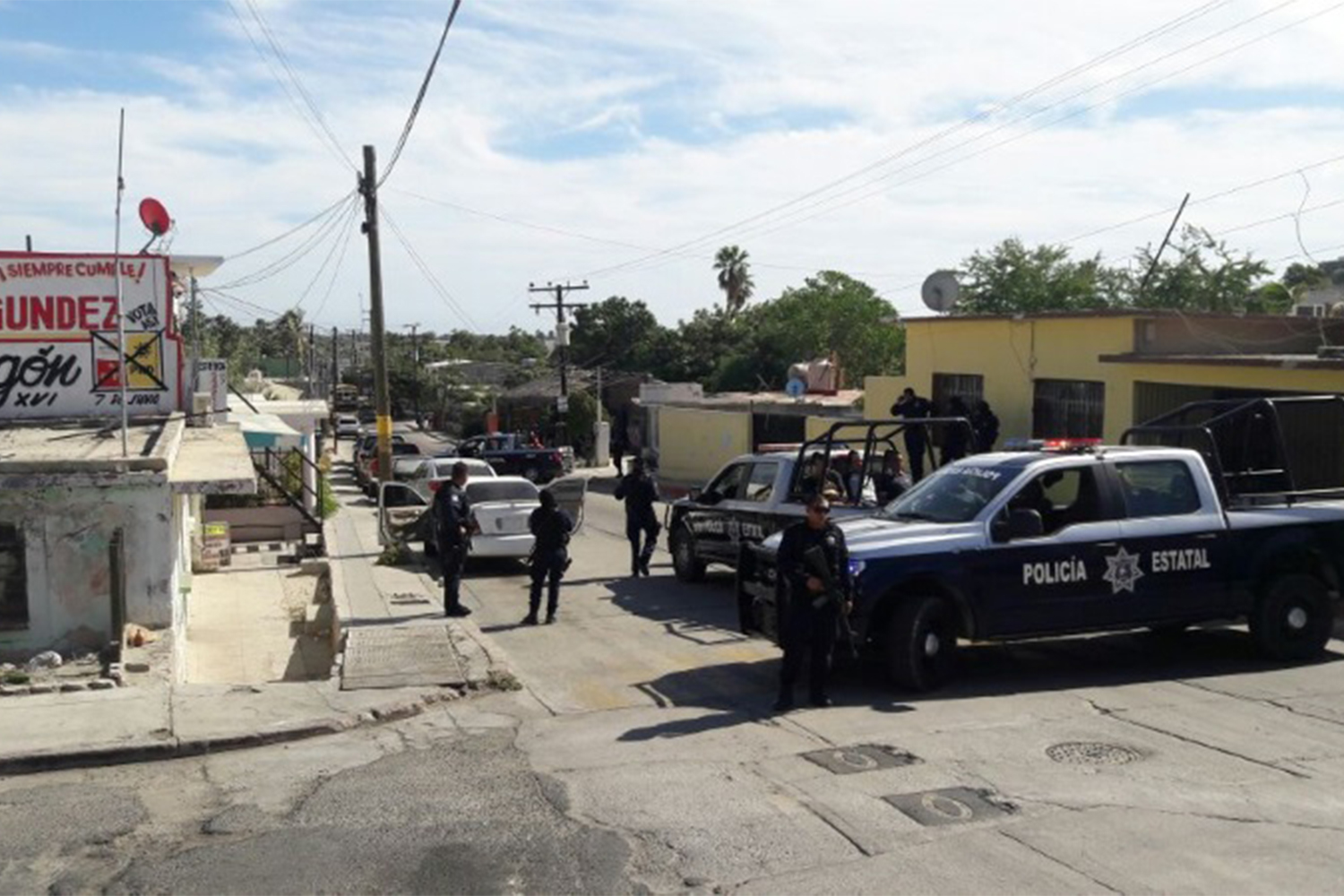 Detienen en San José a 4 sujetos con un arma de fuego y 8 ... - BCS Noticias
