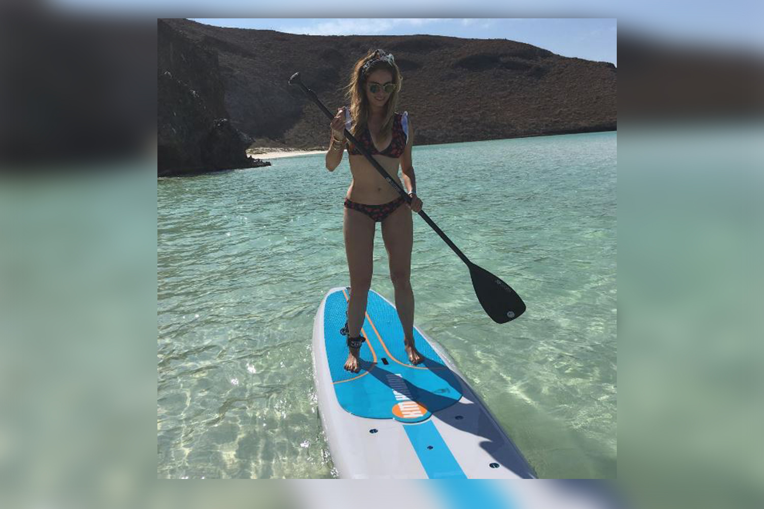 Galilea Montijo disfruta de un fin de semana haciendo 'paddle ... - BCS Noticias