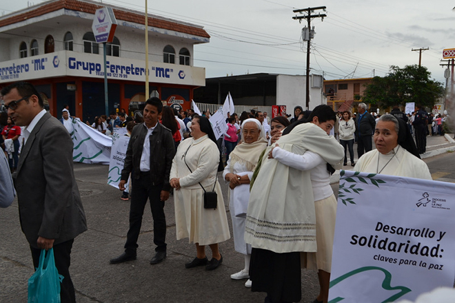 Marcha por La Paz Diocesis de La Paz 7