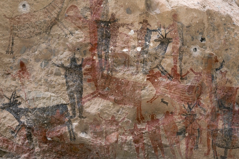 cueva pintada sierra san francisco pinturas rupestres