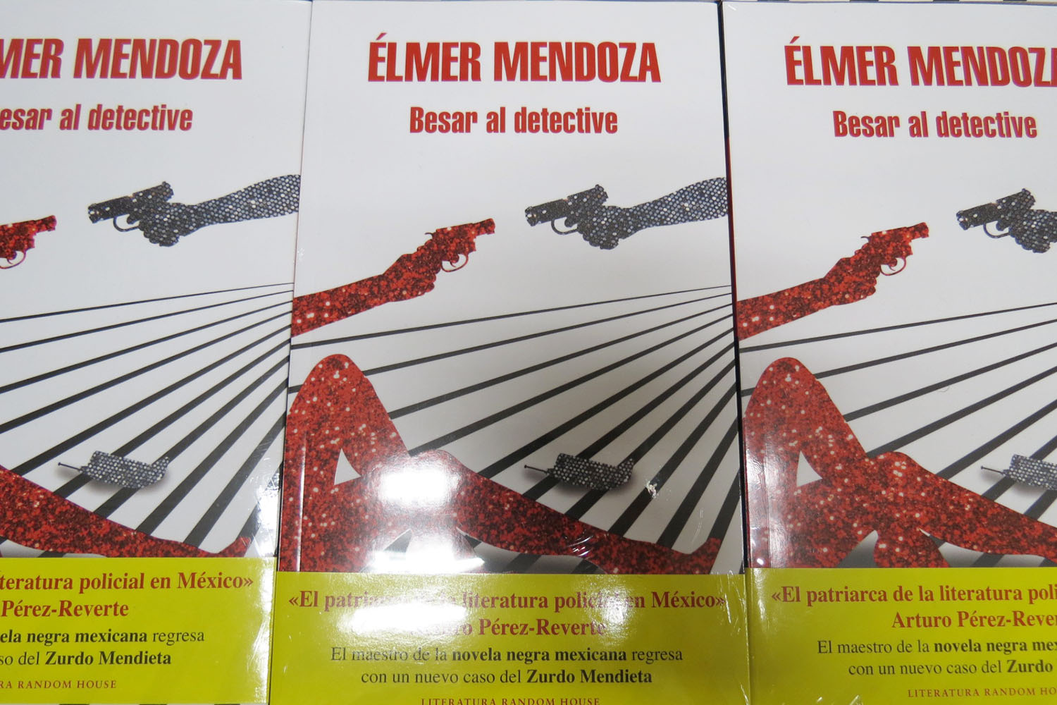 Besar al detective, de Élmer Mendoza