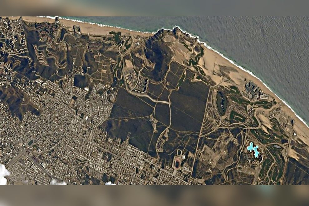 Desde el espacio se puede ver una gigantesca alberca de 4 hectáreas, en Los  Cabos - BCS Noticias