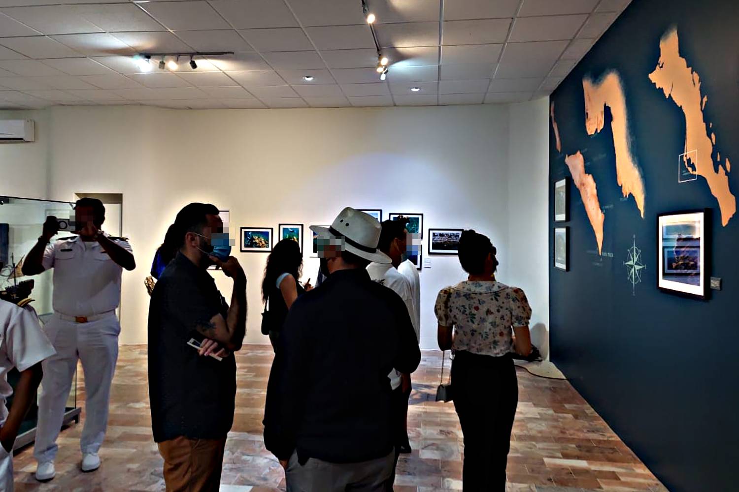 Inauguran exposición fotográfica sobre naufragios de la Isla Margarita en el Museo de Antropología