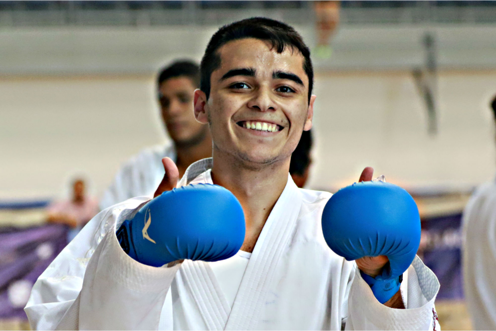 Karateca Carlos Villarreal BCS